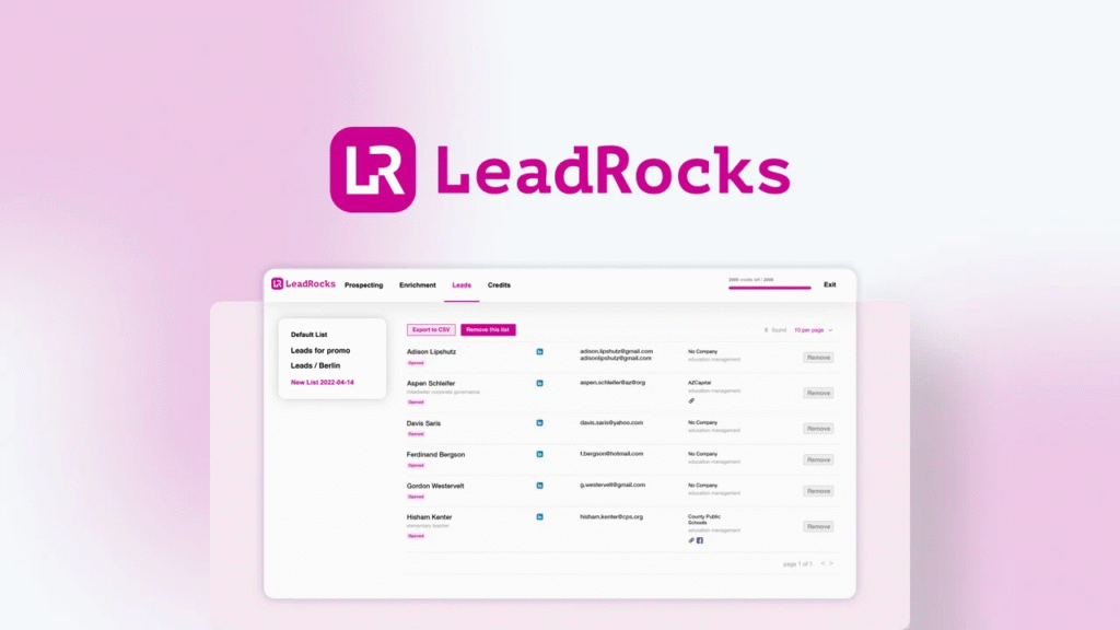 leadrocks